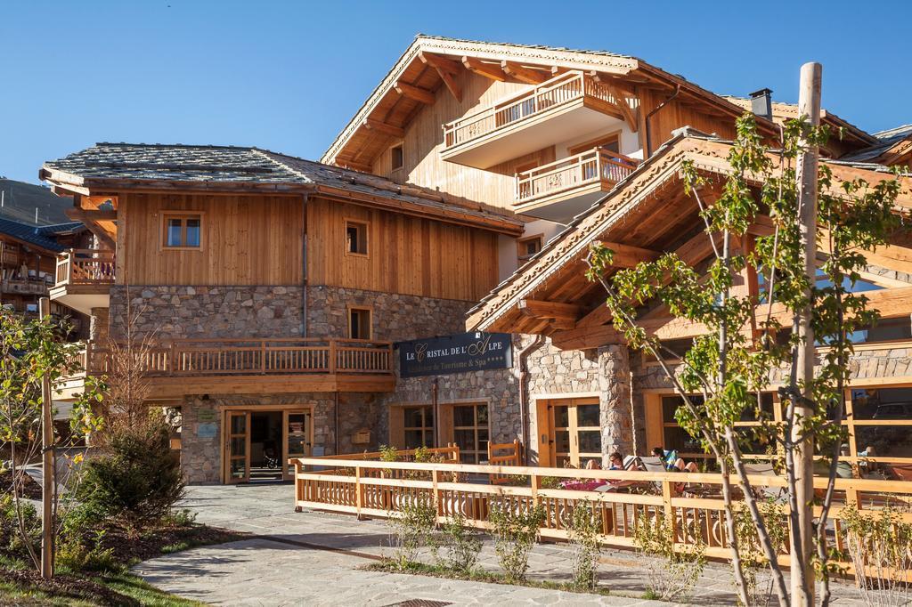 אלפה ד'הואז Cgh Residences & Spas Le Cristal De L'Alpe מראה חיצוני תמונה