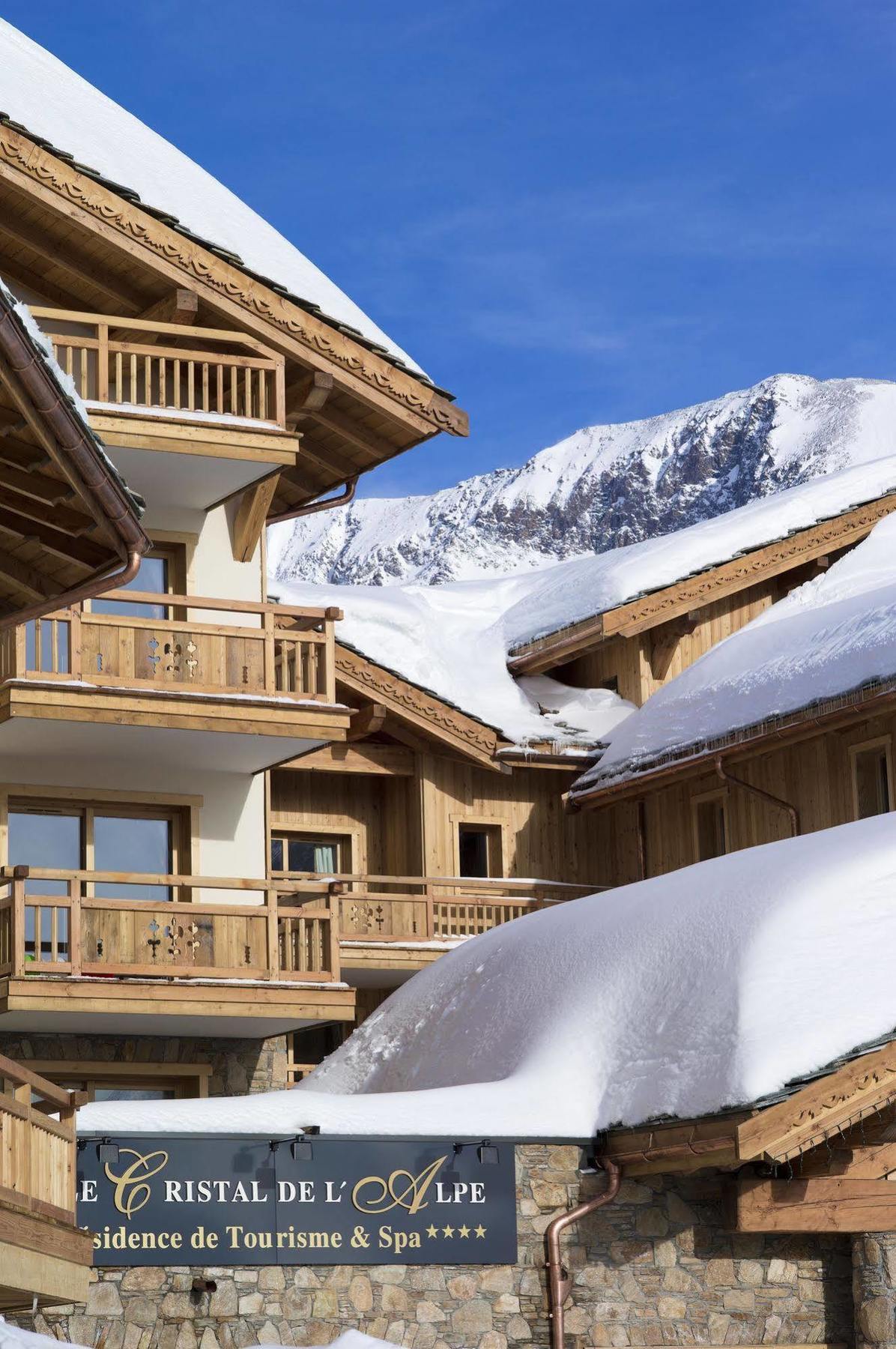 אלפה ד'הואז Cgh Residences & Spas Le Cristal De L'Alpe מראה חיצוני תמונה