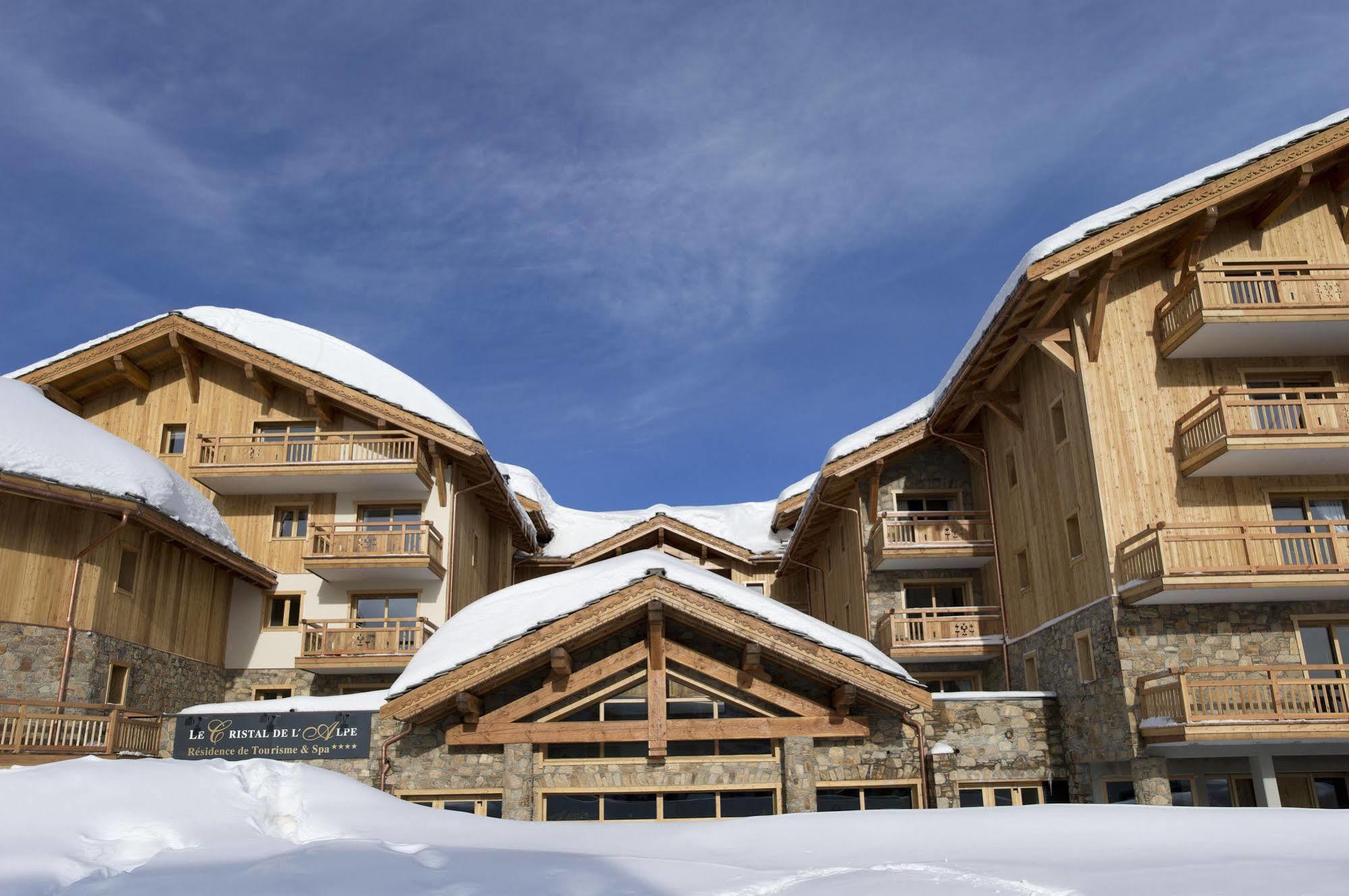 אלפה ד'הואז Cgh Residences & Spas Le Cristal De L'Alpe מראה חיצוני תמונה